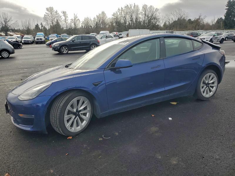 TESLA MODEL 3 2021 with VIN 5YJ3E1EB7MF875016 - Photo from auction