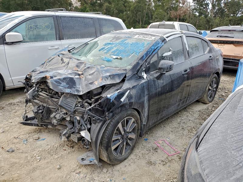 NISSAN VERSA SV 2022 with VIN 3N1CN8EV6NL866770 - Photo from auction