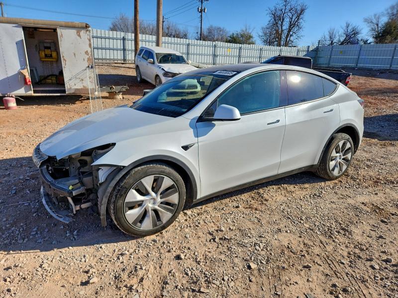 TESLA MODEL Y 2021 with VIN 5YJYGDEE3MF233064 - Photo from auction
