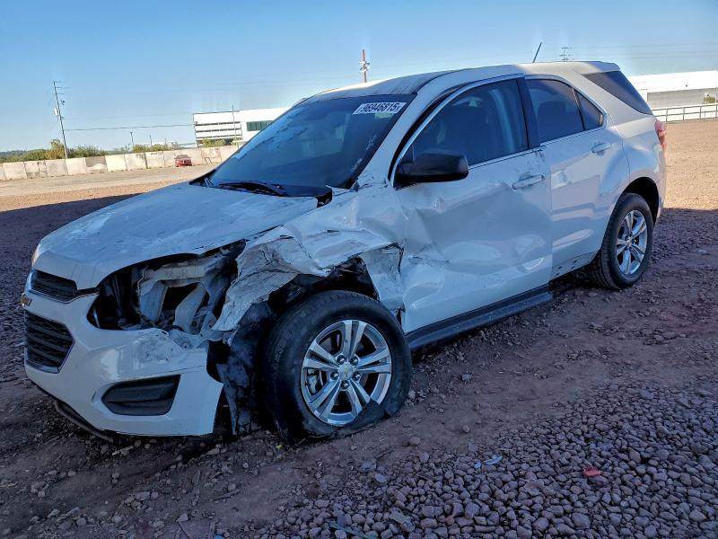 CHEVROLET EQUINOX LS 2017 with VIN 2GNALBEK5H1528772 - Photo from auction