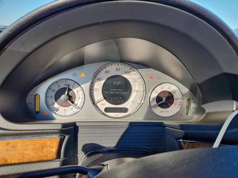 Photo 9 from auction – 2008 MERCEDES-BENZ E 550 with VIN WDBUF72X48B204205