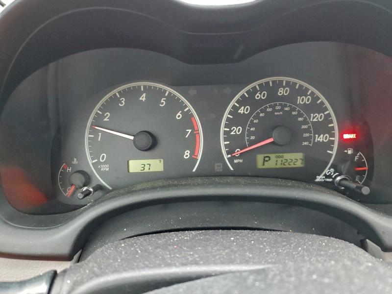 Photo 9 from auction – 2011 TOYOTA COROLLA BA with VIN JTDBU4EE1BJ104793