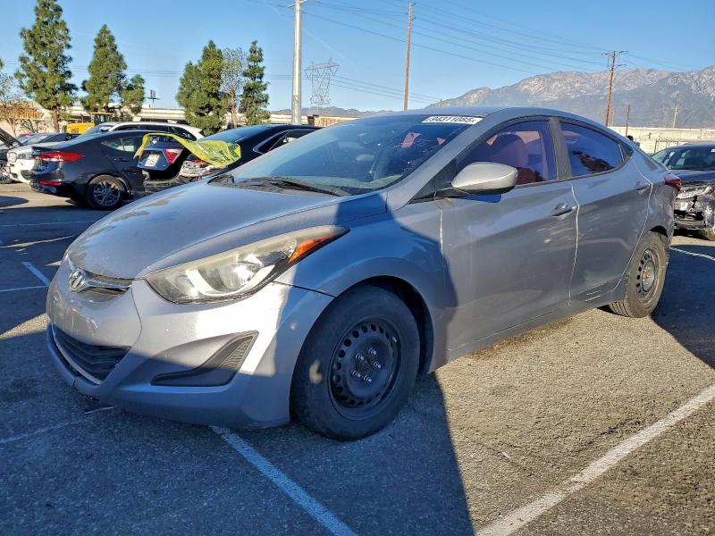 HYUNDAI ELANTRA SE 2016 with VIN 5NPDH4AE1GH750077 - Photo from auction