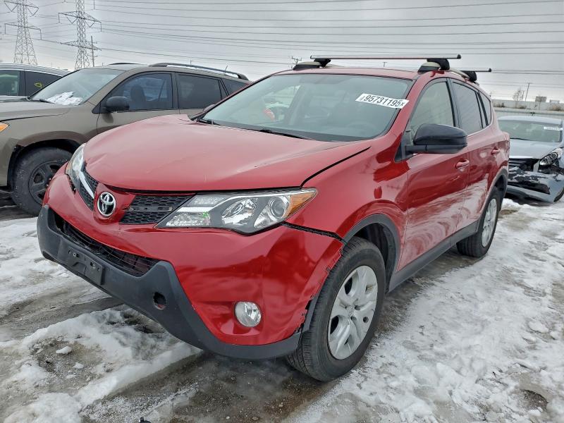 TOYOTA RAV4 LE 2015 with VIN JTMBFREV2FJ032712 - Photo from auction