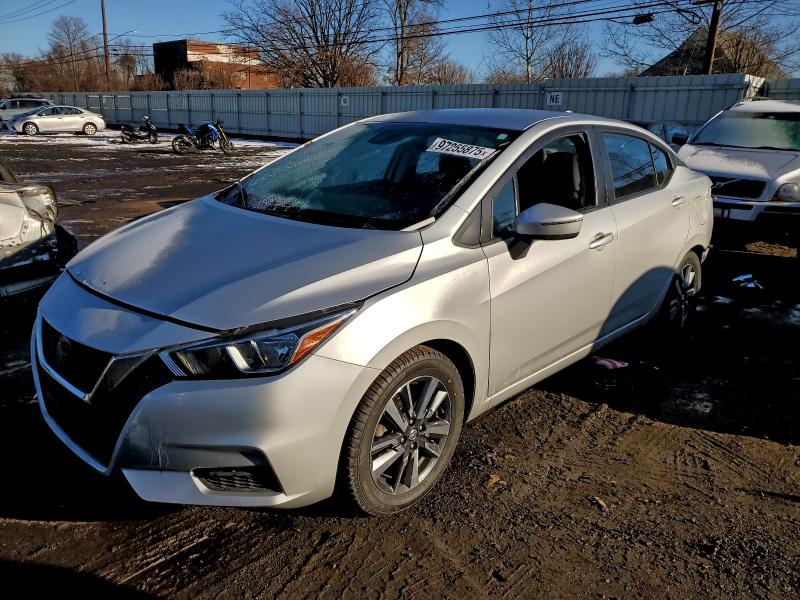 NISSAN VERSA SV 2021 with VIN 3N1CN8EV6ML847053 - Photo from auction