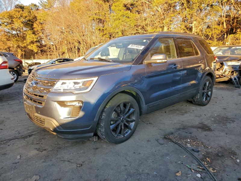 FORD EXPLORER X 2018 with VIN 1FM5K7D85JGB62798 - Photo from auction