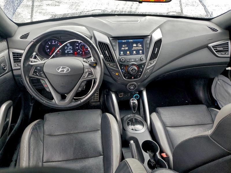 Photo 8 from auction – 2017 HYUNDAI VELOSTER T with VIN KMHTC6AE3HU314162