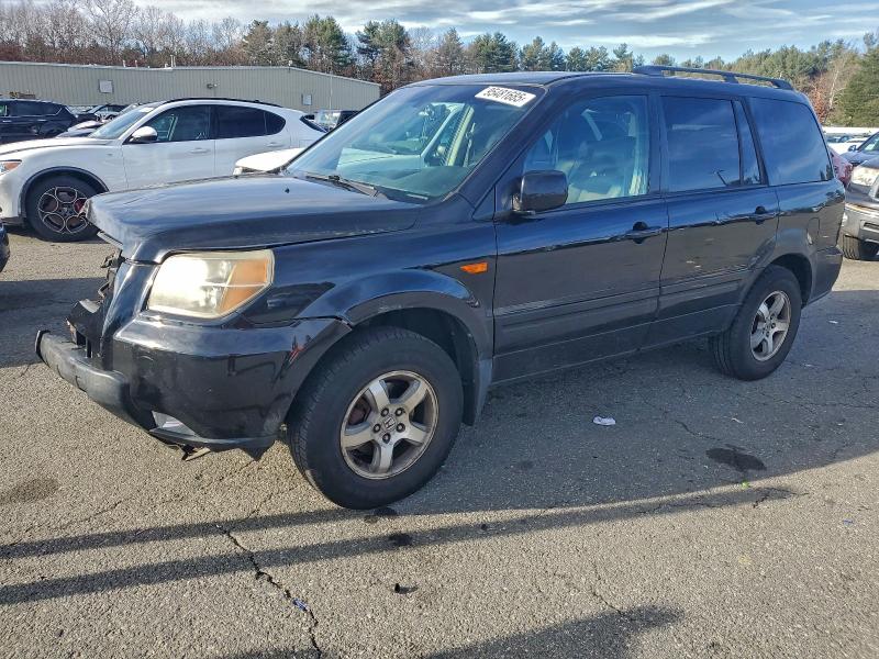 HONDA PILOT EX 2006 with VIN 2HKYF18566H554128 - Photo from auction