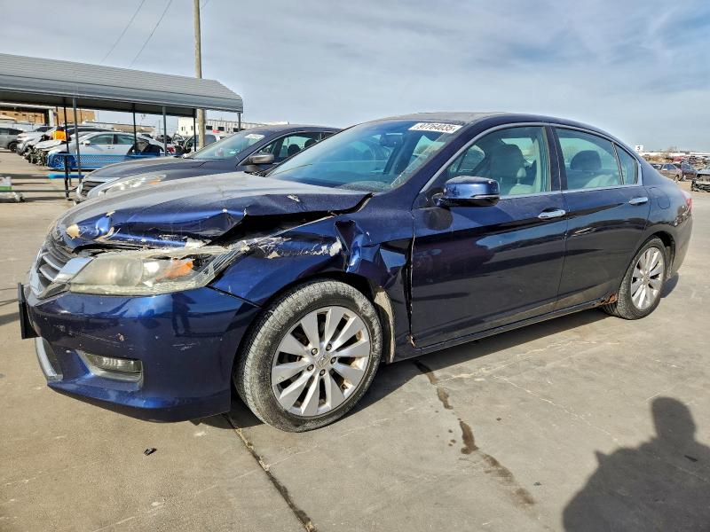 HONDA ACCORD EXL 2014 with VIN 1HGCR2F80EA050055 - Photo from auction