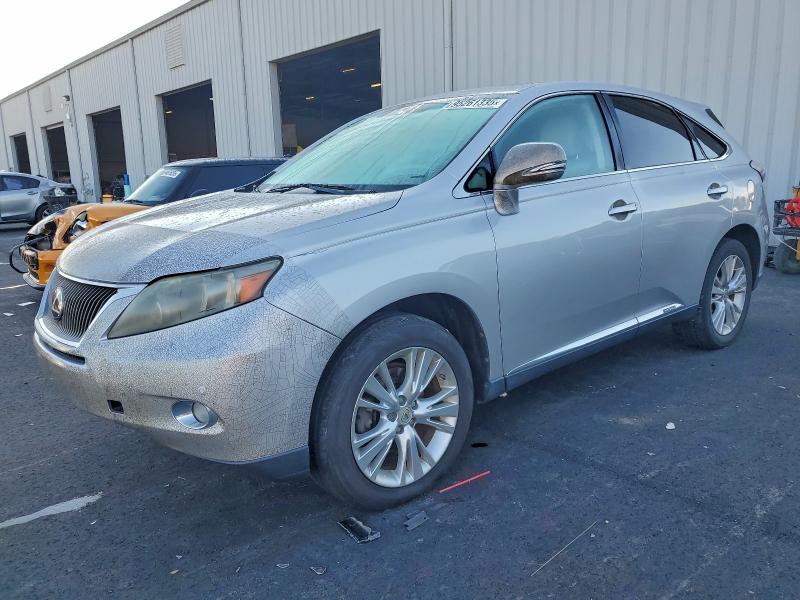 LEXUS RX 450H 2010 with VIN JTJZB1BA9A2000269 - Photo from auction