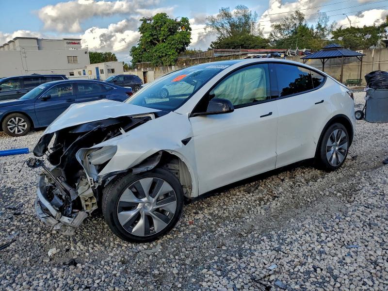 TESLA MODEL Y 2021 with VIN 5YJYGDED4MF109750 - Photo from auction