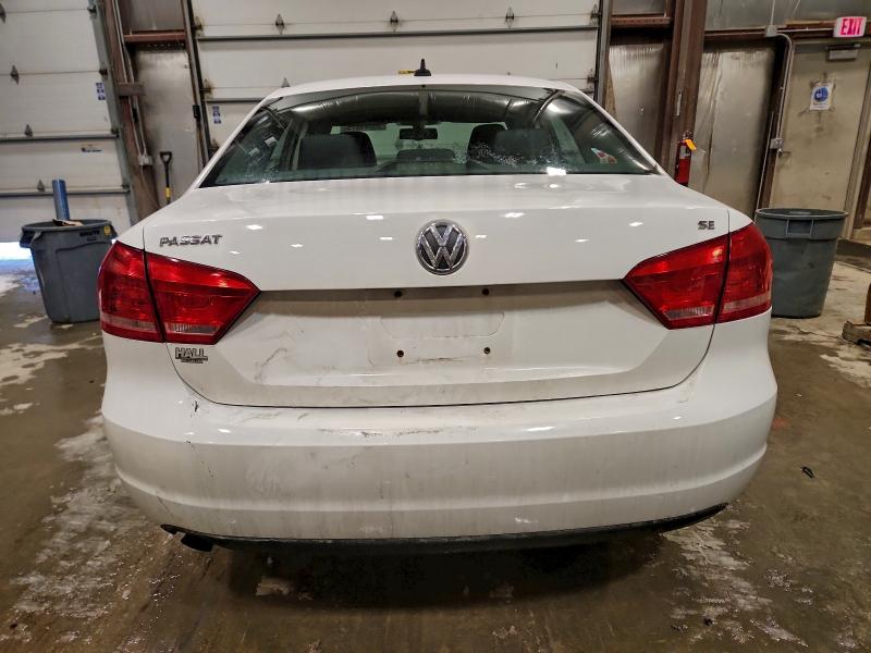 Photo 6 from auction – 2012 VOLKSWAGEN PASSAT SE with VIN 1VWBP7A39CC081585