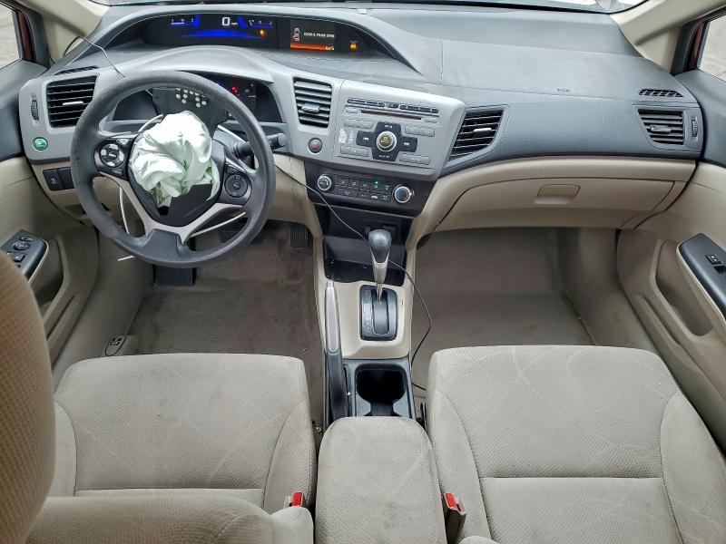 Photo 8 from auction – 2012 HONDA CIVIC LX with VIN 19XFB2F54CE386694