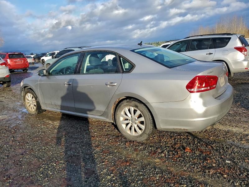 Photo 2 from auction – 2013 VOLKSWAGEN PASSAT S with VIN 1VWAP7A31DC045919