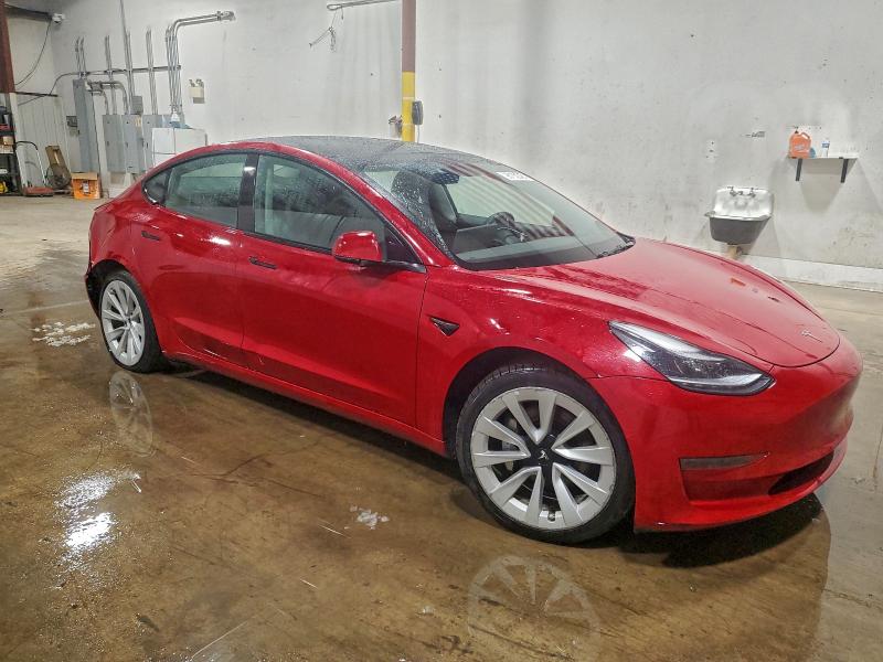 Photo 4 from auction – 2022 TESLA MODEL 3 with VIN 5YJ3E1EA4NF187774