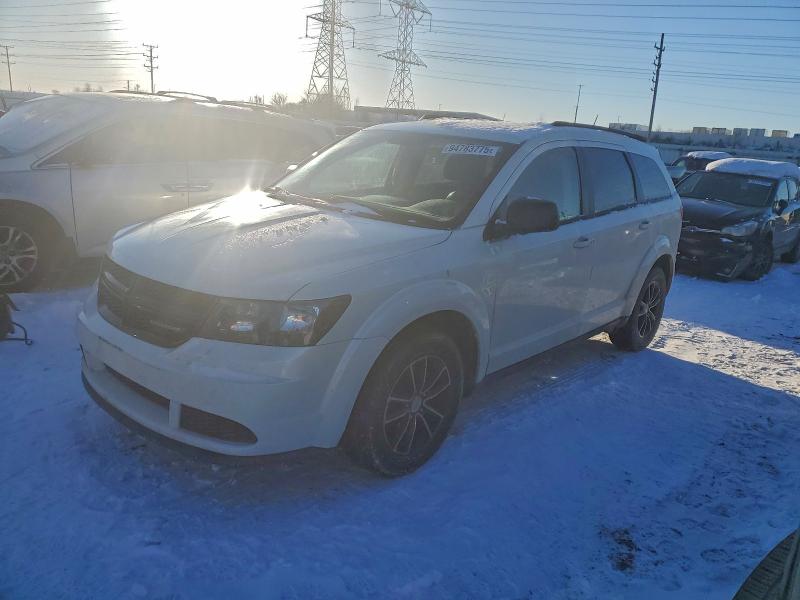 DODGE JOURNEY SE 2017 with VIN 3C4PDCAB9HT614192 - Photo from auction