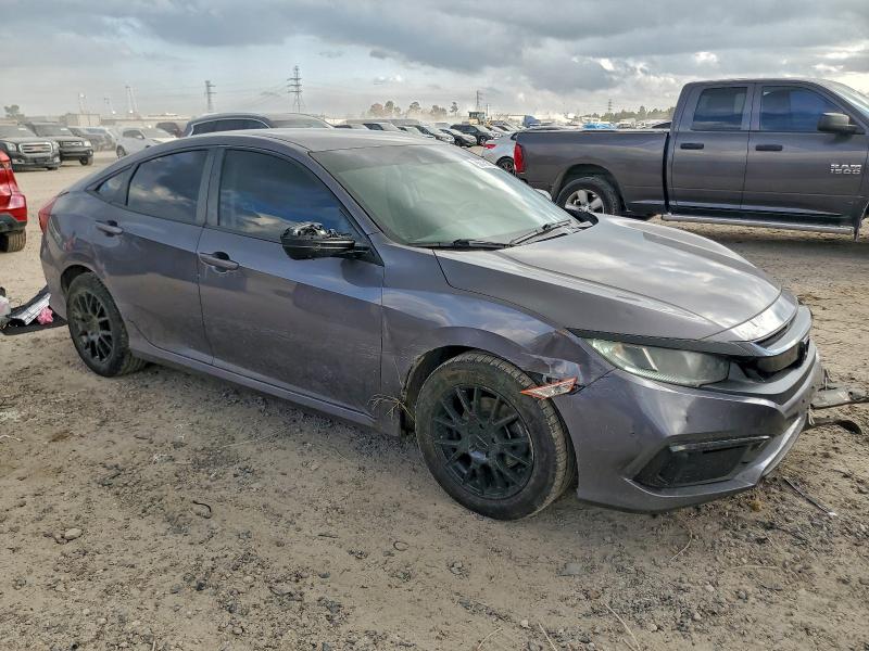 Photo 4 from auction – 2020 HONDA CIVIC LX with VIN 19XFC2F67LE022212