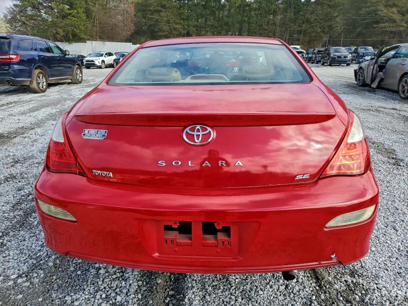 Photo 6 from auction – 2007 TOYOTA CAMRY SOLARA with VIN 4T1CE30P77U752998