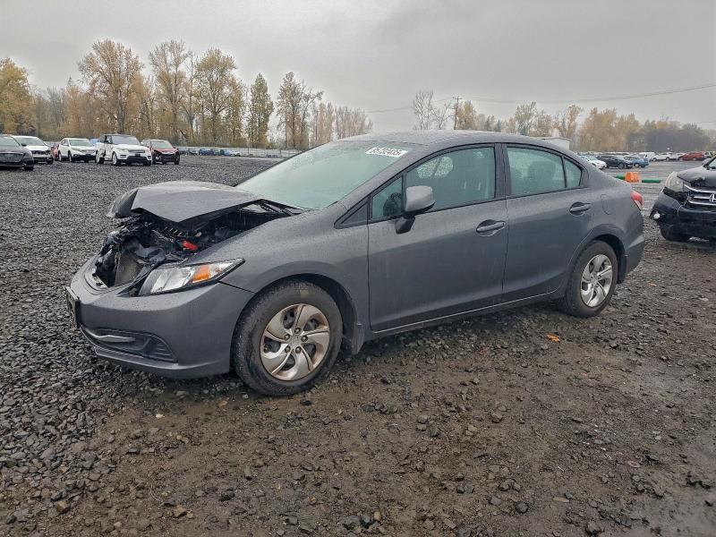 Photo 1 from auction – 2013 HONDA CIVIC LX with VIN 2HGFB2F56DH558165
