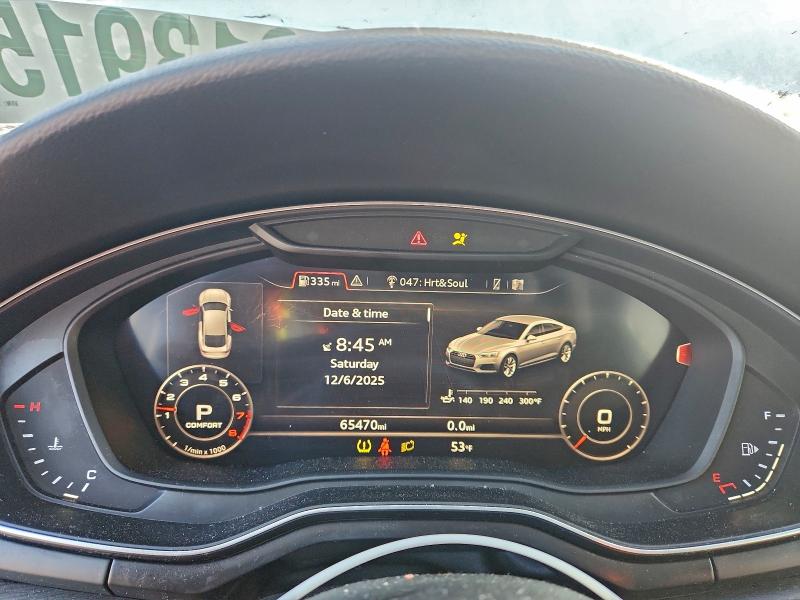 Photo 9 from auction – 2019 AUDI A5 PREMIUM with VIN WAUENCF57KA090351