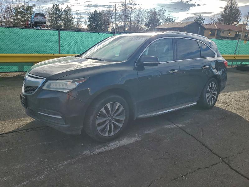 ACURA MDX TECHNO 2016 مع رقم تعريف المركبة 5FRYD4H44GB015729 - صورة من المزاد