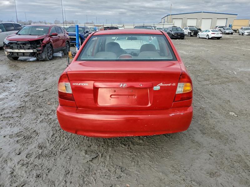 Photo 6 from auction – 2001 HYUNDAI ACCENT GL with VIN KMHCG45C31U228941