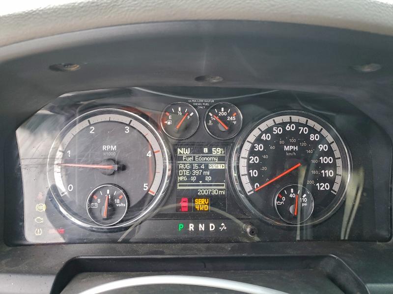 Photo 9 from auction – 2011 DODGE RAM 2500 with VIN 3D7UT2CL4BG620168