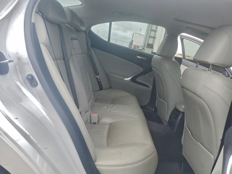 Photo 10 from auction – 2007 LEXUS IS with VIN JTHBK262572026369