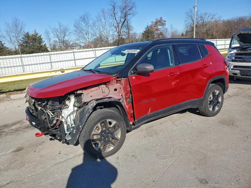 JEEP COMPASS TR 2018 with VIN 3C4NJDDBXJT328276 - Photo from auction