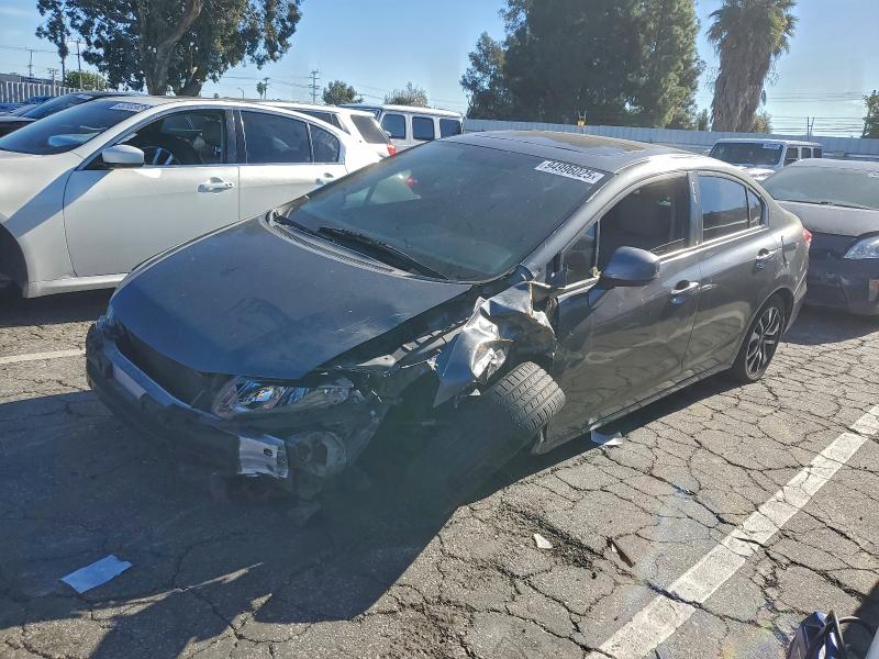 HONDA CIVIC EXL 2013 with VIN 19XFB2F99DE201477 - Photo from auction
