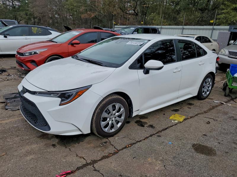 Photo 1 from auction – 2021 TOYOTA COROLLA LE with VIN 5YFEPMAE6MP201996