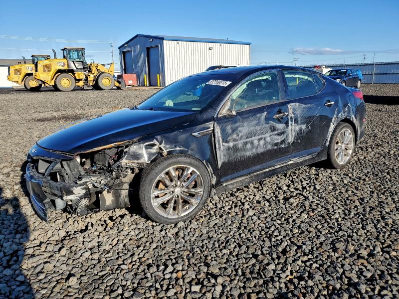 KIA OPTIMA SX 2015 with VIN 5XXGR4A65FG408953 - Photo from auction