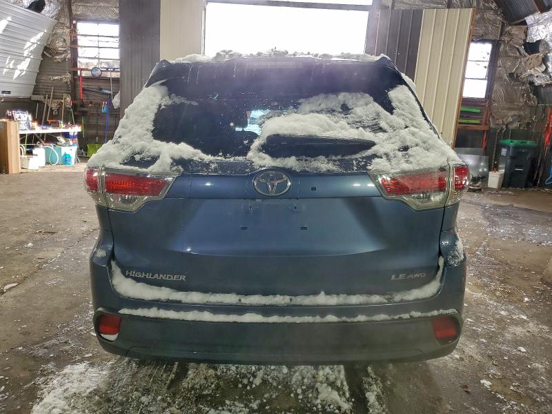 Photo 6 from auction – 2015 TOYOTA HIGHLANDER with VIN 5TDBKRFH4FS210773