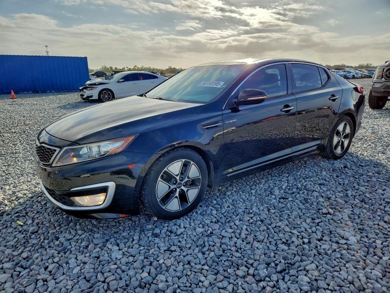 KIA OPTIMA HYB 2013 with VIN KNAGM4ADXD5047649 - Photo from auction