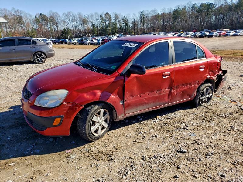 KIA RIO BASE 2009 with VIN KNADE223596500782 - Photo from auction