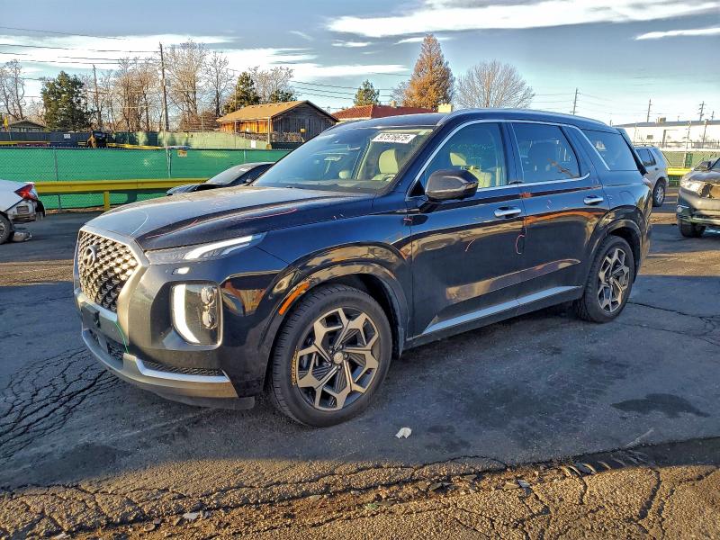 HYUNDAI PALISADE C 2022 with VIN KM8R7DHE6NU408430 - Photo from auction