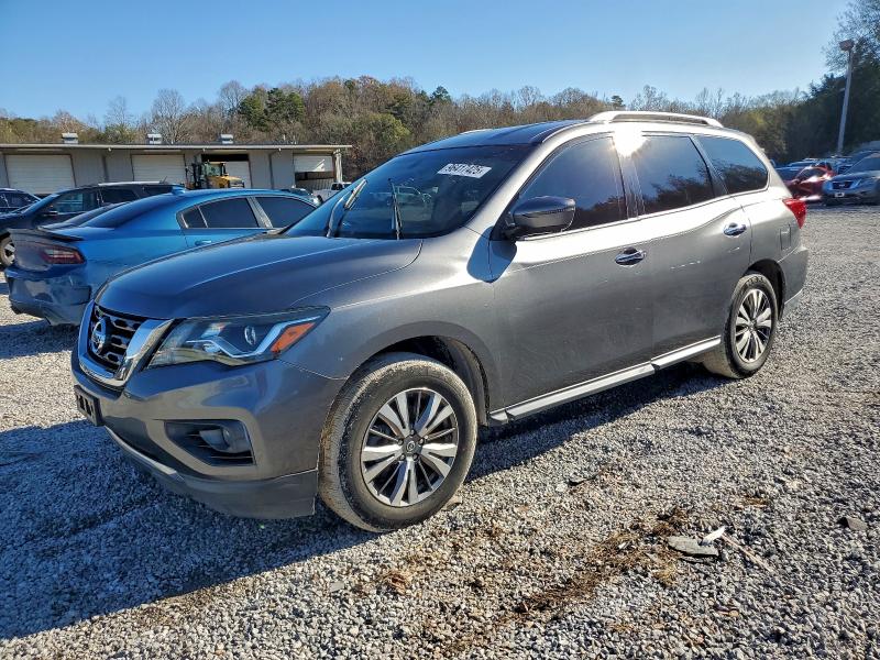 NISSAN PATHFINDER 2018 with VIN 5N1DR2MN1JC642277 - Photo from auction