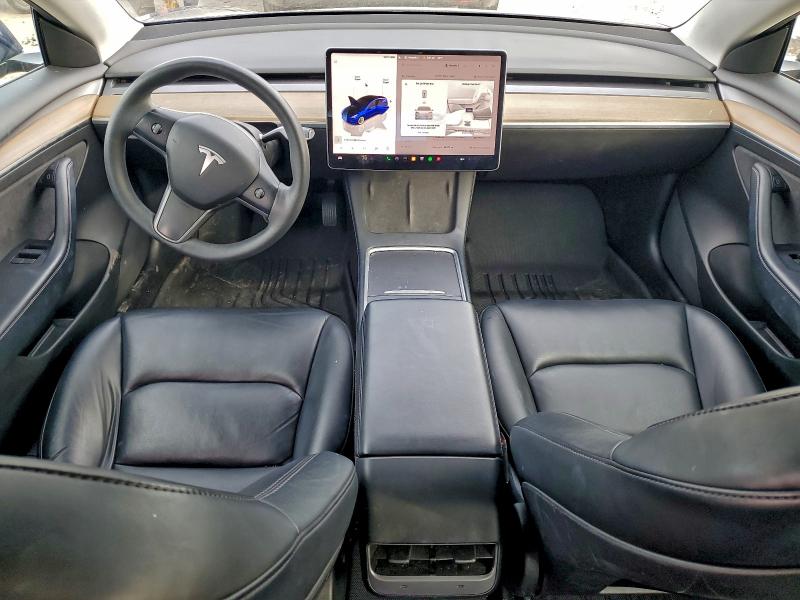 Photo 8 from auction – 2022 TESLA MODEL 3 with VIN 5YJ3E1EA0NF187366