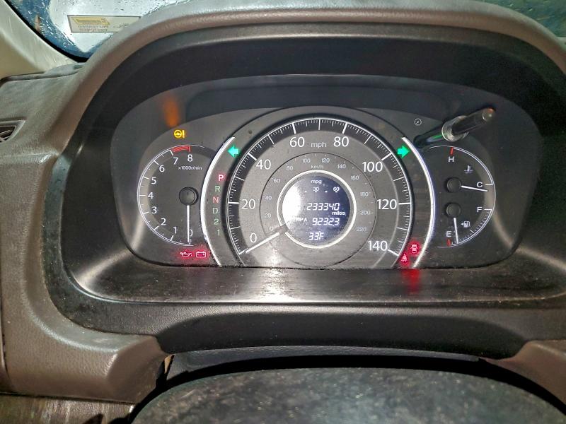 Photo 9 from auction – 2012 HONDA CR-V EXL with VIN 5J6RM4H76CL051164