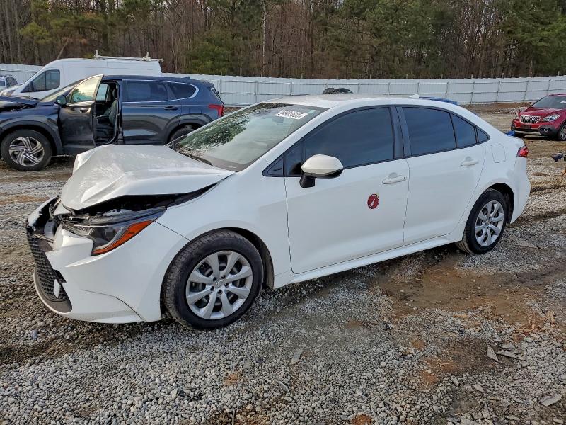 TOYOTA COROLLA LE 2022 with VIN JTDEPMAE5N3028059 - Photo from auction