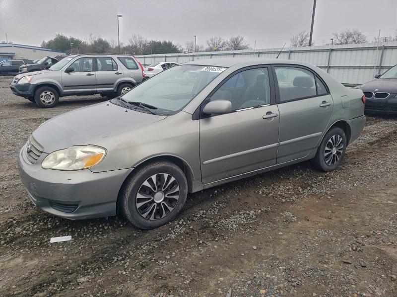 TOYOTA COROLLA CE 2004 with VIN 1NXBR32E34Z307195 - Photo from auction