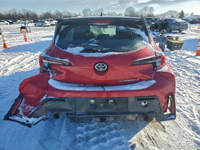 Photo 6 from auction – 2023 TOYOTA GR COROLLA with VIN JTNABAAE4PA003742
