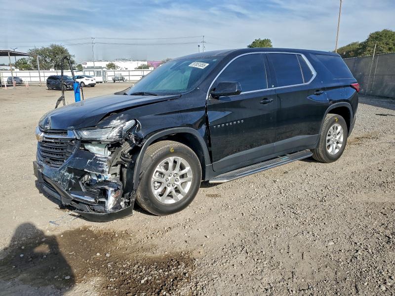 CHEVROLET TRAVERSE 2022 with VIN 1GNERFKW2NJ181966 - Photo from auction
