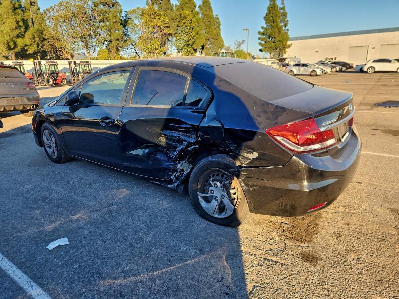 Photo 2 from auction – 2013 HONDA CIVIC LX with VIN 19XFB2F53DE213931