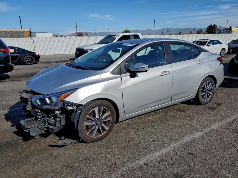 NISSAN VERSA SV 2021 with VIN 3N1CN8EV5ML888015 - Photo from auction