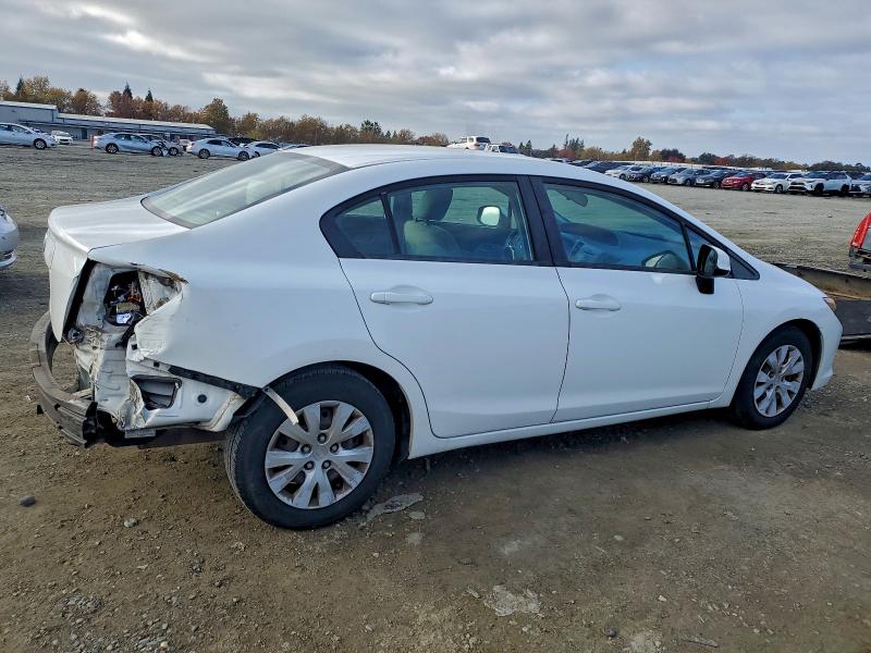 Photo 3 from auction – 2012 HONDA CIVIC LX with VIN 19XFB2F56CE391427