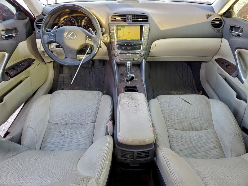 Photo 8 from auction – 2010 LEXUS IS 250 with VIN JTHBF5C20A2096055
