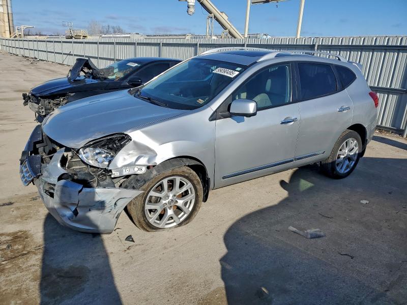 NISSAN ROGUE S 2013 with VIN JN8AS5MV1DW119751 - Photo from auction