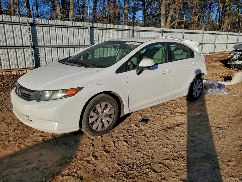 HONDA CIVIC LX 2012 with VIN 19XFB2F52CE082246 - Photo from auction