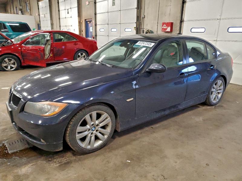 BMW 325 I 2006 with VIN WBAVB13596KX45465 - Photo from auction